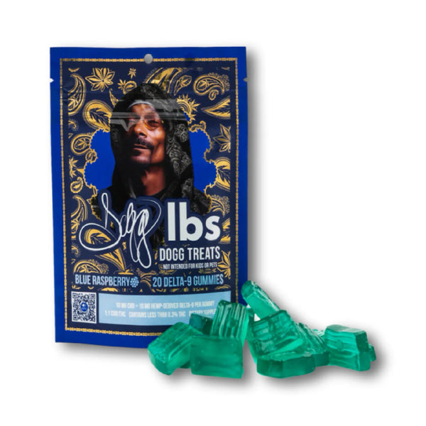 Dogg Treats - Delta 9 Gummies 20pc (400mg)