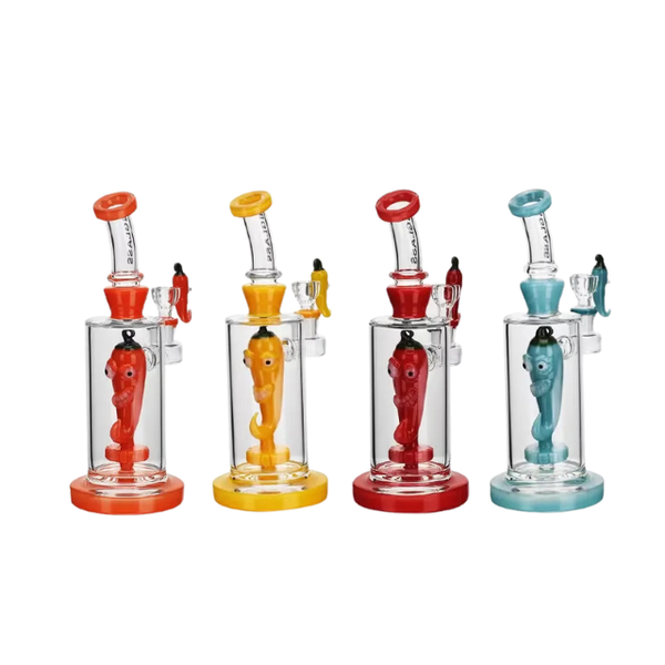Chili Glass Water Pipe 10 inch