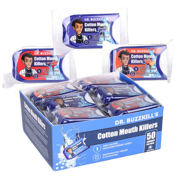 Dr. Buzzkill's CottonMouth Killers Candy | 50pc