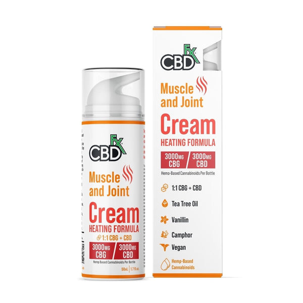 CBG + CBD Heating Formula Muscle & Joint Cream