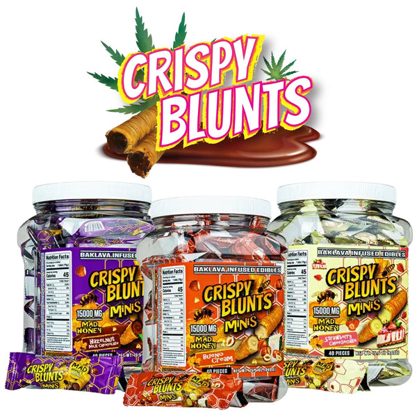 Crispy Blunts Mad Honey Minis - 15000mg