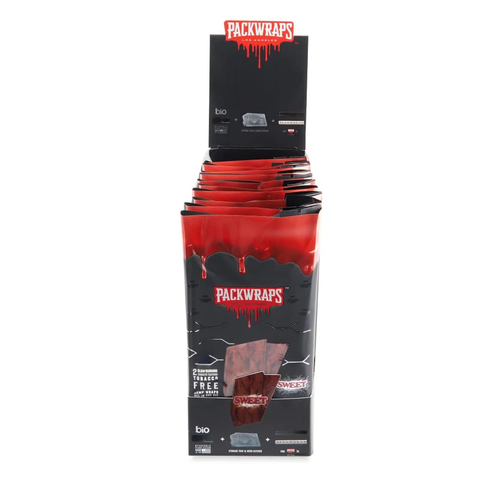 Packwraps x Twisted Hemp Wraps 2pk with Glass Tip