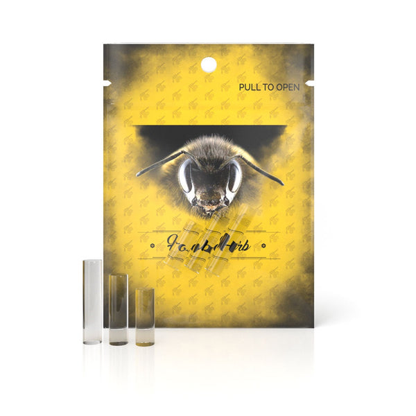Honeybee Herb Solid Quartz Pillars | 3pk