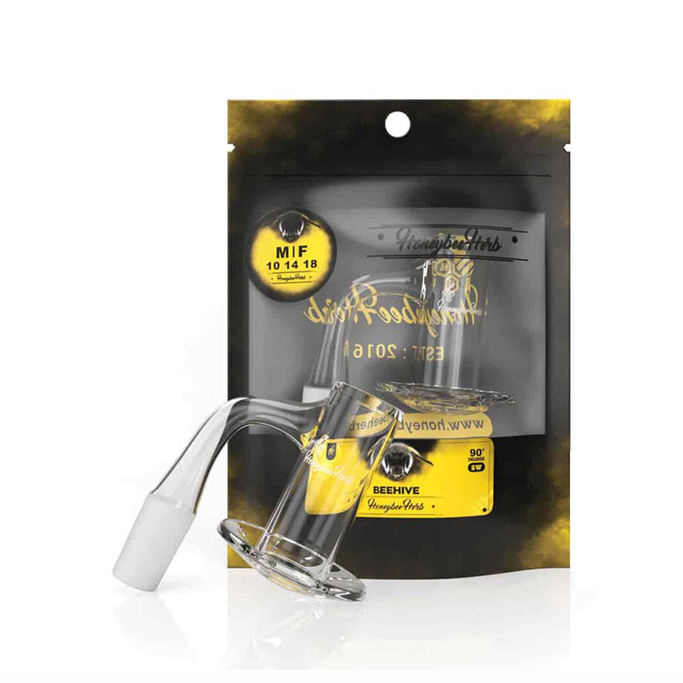 Honeybee Herb Glass Banger (Black Series)