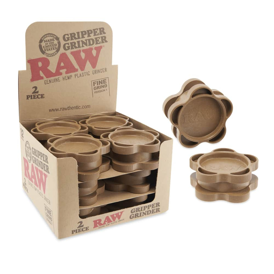 RAW 2pc Hemp Gripper Grinder