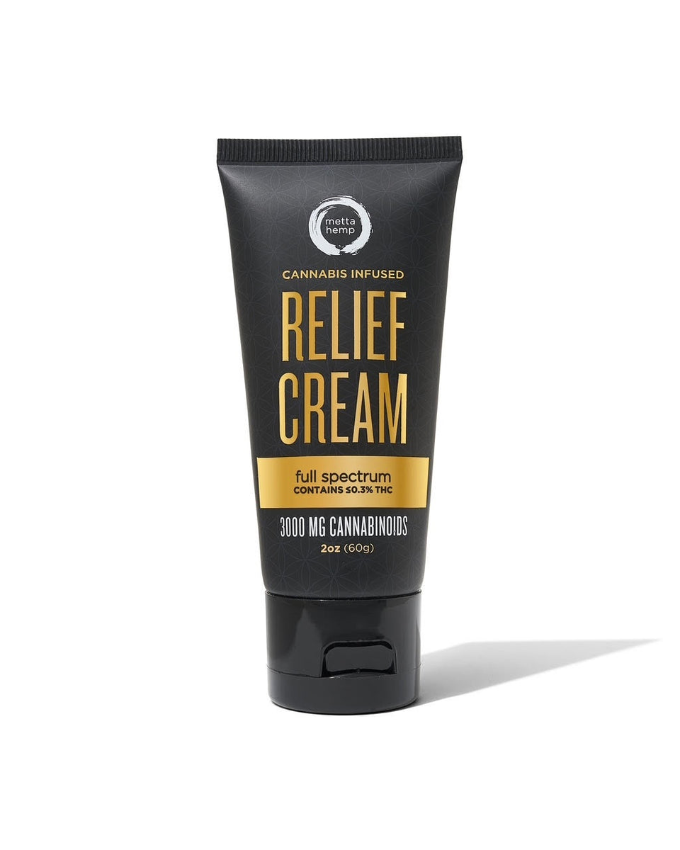 Metta Hemp Full Spectrum Unscented Cream | 3000mg | 2oz