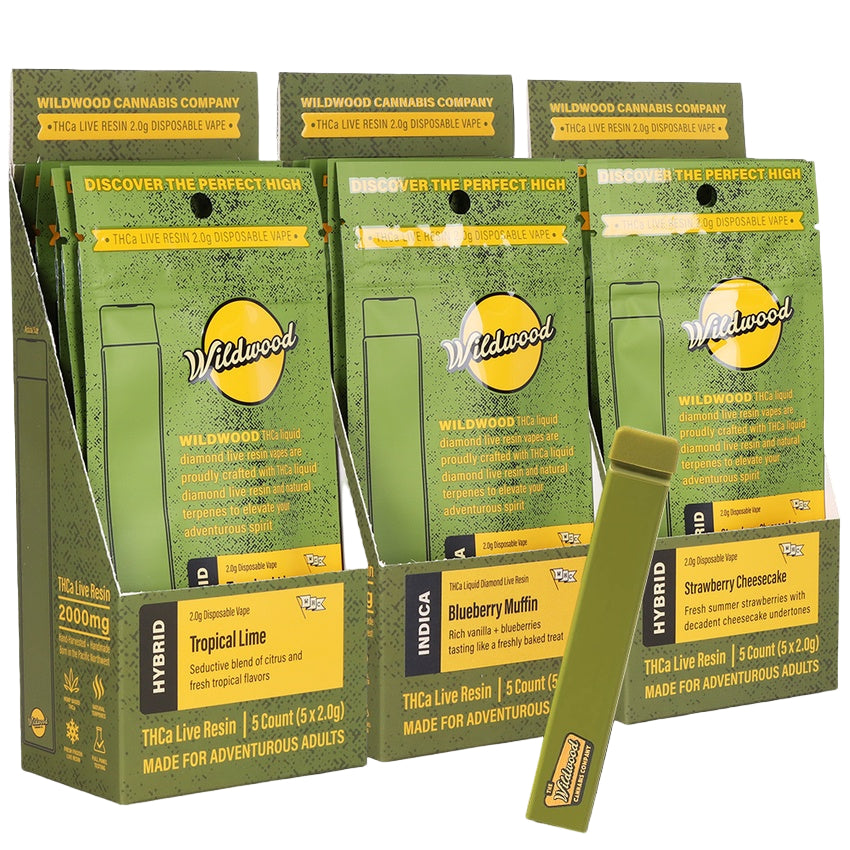 Wildwood Dispensary Grade Live Resin THCA Disposable | 2g