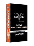 Ignite Liquid Diamonds 7000mg THCA Blend 7g Disposable