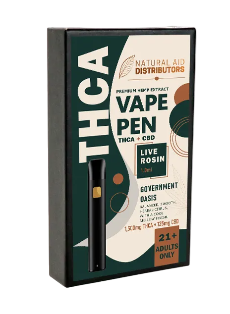 NAD Premium Live Rosin Disposable — 1 Gram