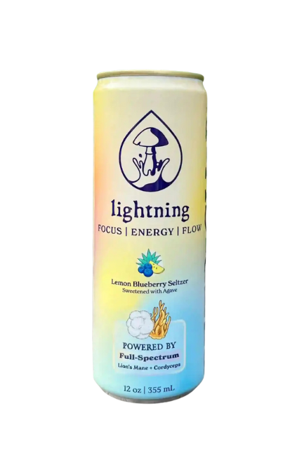 Petrichor Lightning Mushroom Seltzer