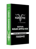 Ignite Liquid Diamonds 7000mg THCA Blend 7g Disposable