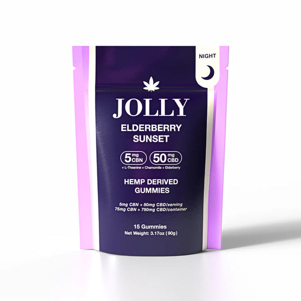 Jolly CBD | CBN Elderberry Sunset Gummies