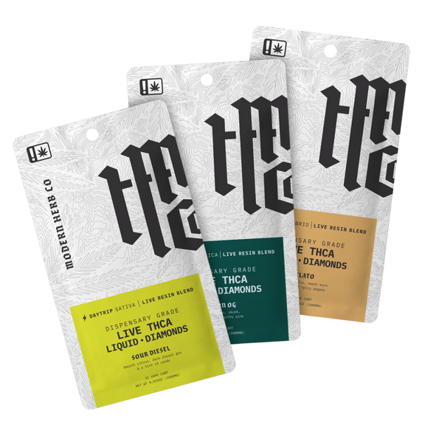Modern Herb Co Liquid Diamonds THCA Cartridge | 1g