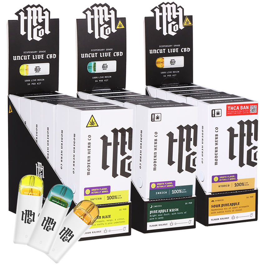 Modern Herb Co. Uncut CBD 1g POD Starter Kit