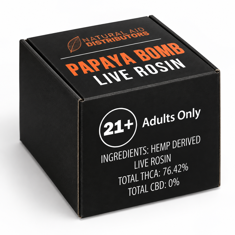 NAD Premium Live Rosin Dabs — 1 Gram