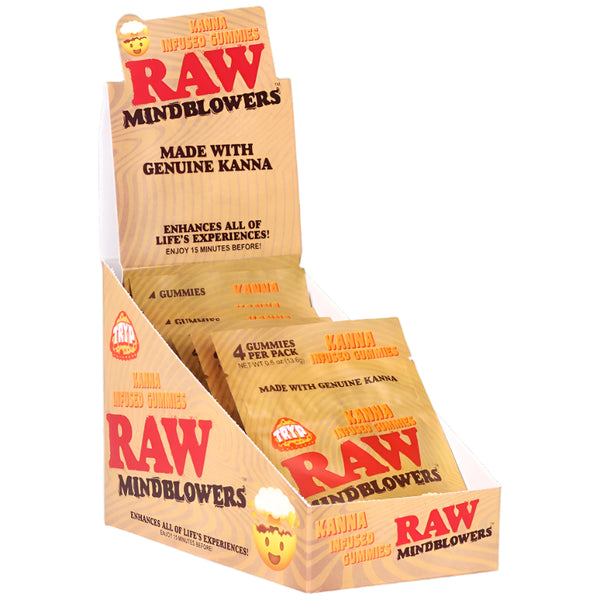 RAW x TRYP Mindblower Kanna Infused Gummies | 200mg | 4pc