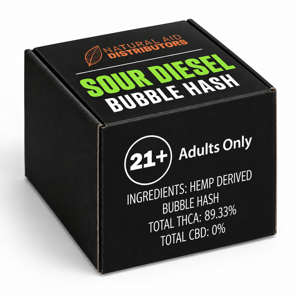 NAD Premium Bubble Hash Concentrate — 1 Gram