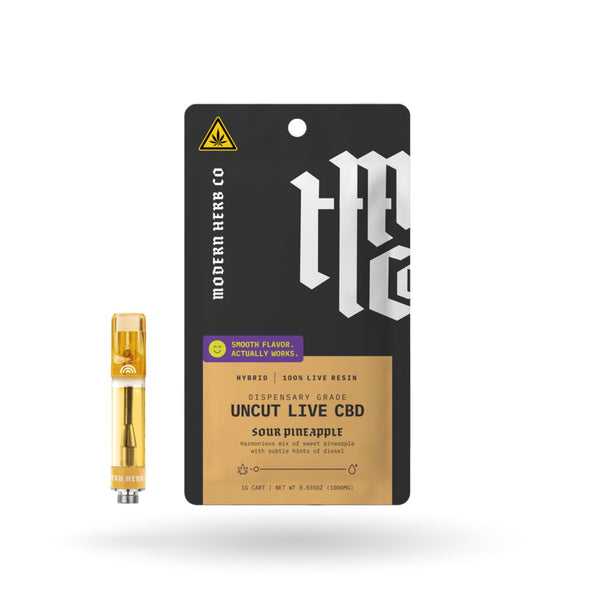 Modern Herb Co - Live CBD Uncut Cartridge 1g