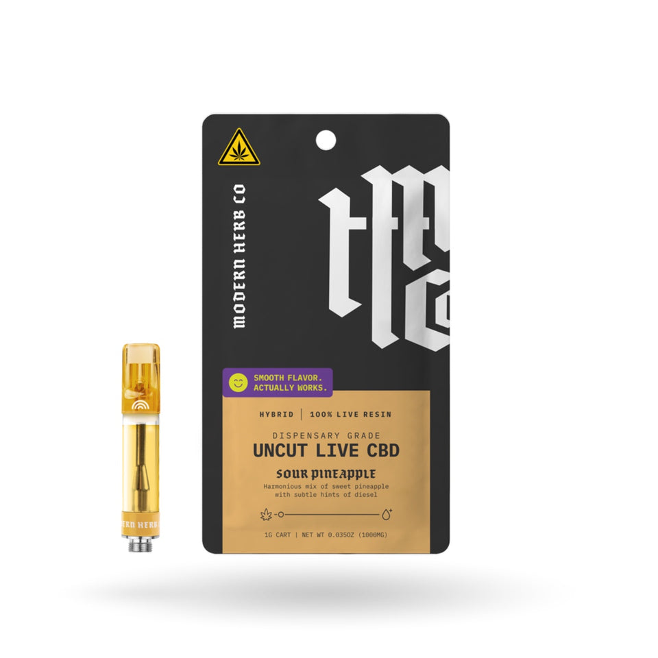 Modern Herb Co - Live CBD Uncut Cartridge 1g