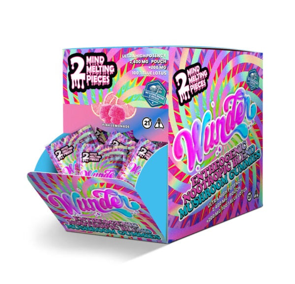Wunder High Potency Mushroom Gummies 2pk